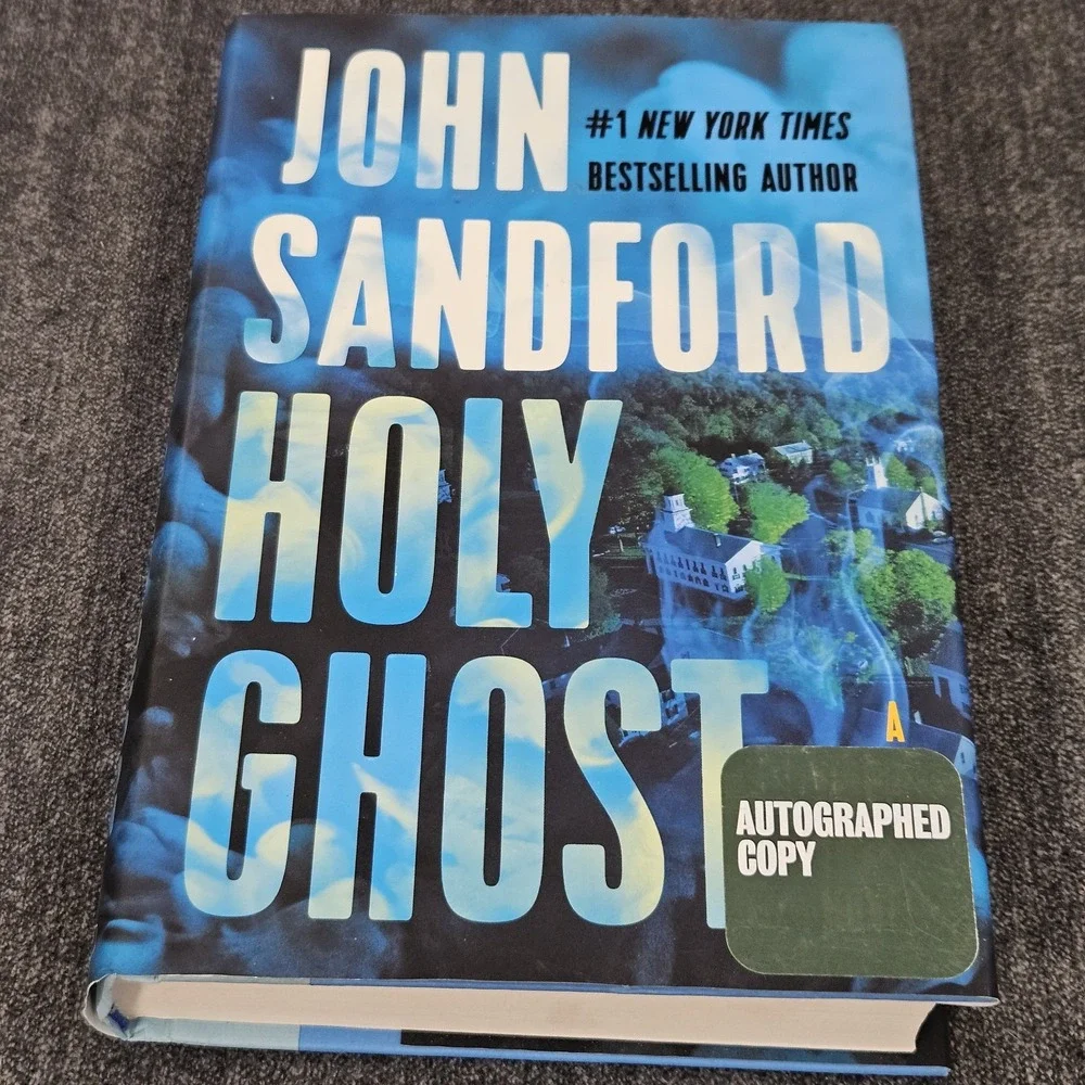 Holy Ghost By John Sandford SIGNED Hardcover 2018‎ First Edition